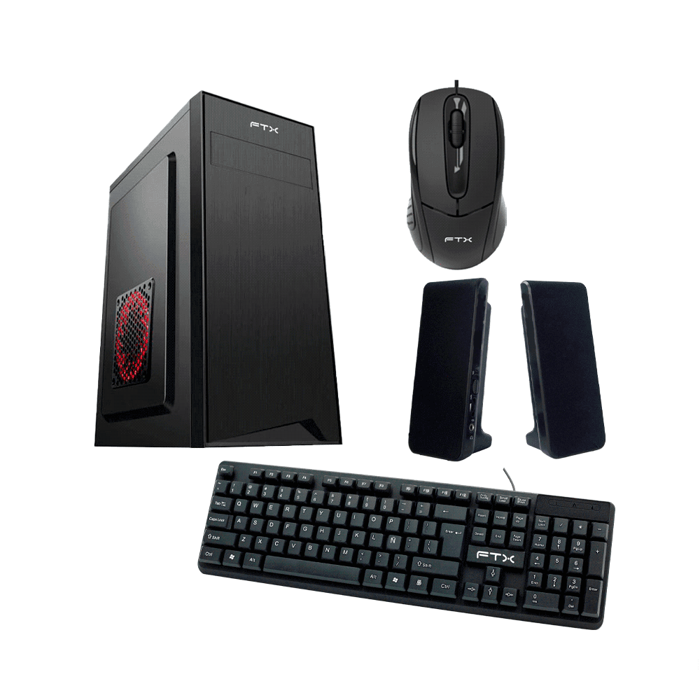 Pc Gamer Montado Ftx Ftxc7 I3-10100F 8GB/480GB SSD