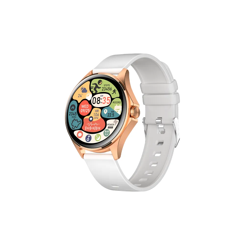 Smartwatch Ftx Reloj Smart Ftxam12-Rgw 49MM Rose Gold/gris