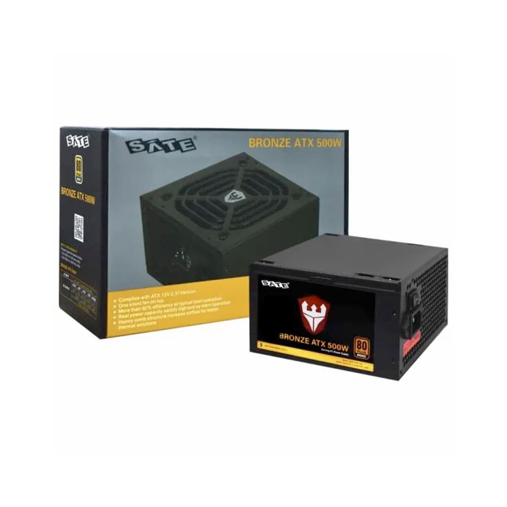 Fonte de Alimentação Satellite Atx500 80 Plus Bronze 500W