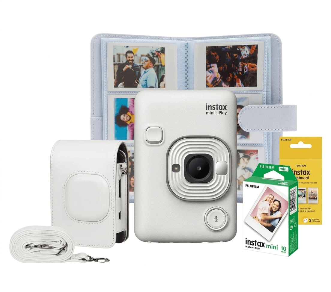 Fujifilm Instax Mini Liplay Bundle Branca
