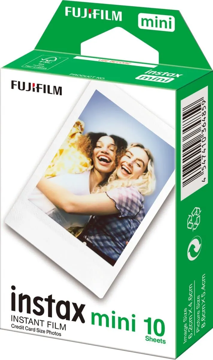 Filme Fujifilm Instax 10 Pack para Instax Mini