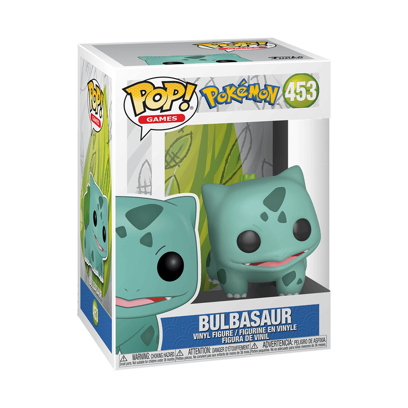 Funko Colecionáveis Pop Pokemon Bulbasaur 453