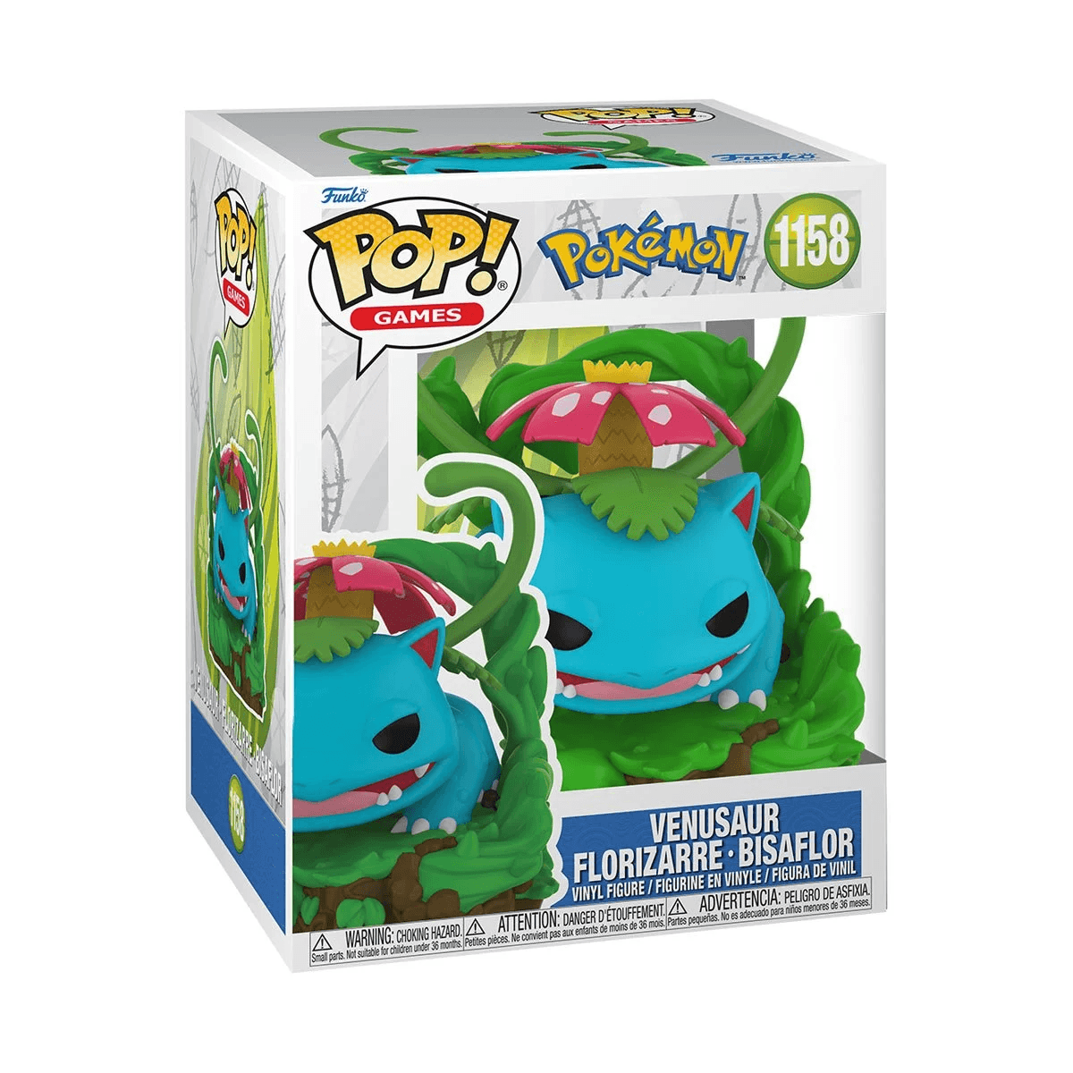 Figura Funko Pop! Pokemon Venusaur 1158 S7 Premium