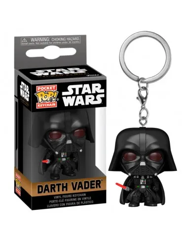 Funko Colecionáveis Pop Chaveiro Darth Vader 5553 Plástico 4 Cm S/c