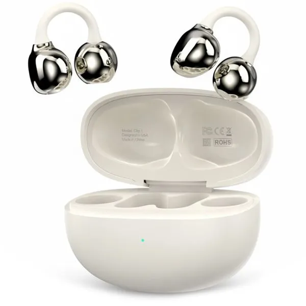 Fone de Ouvido G-Tide Clip 1 BT Bege