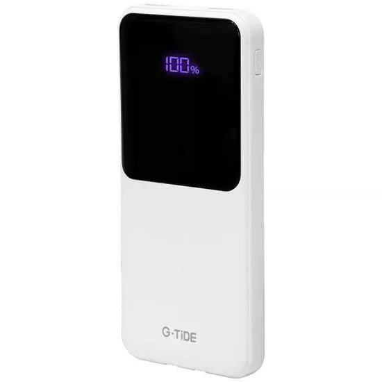 Carregador Portátil G-Tide Easy1 10000mAh Branco