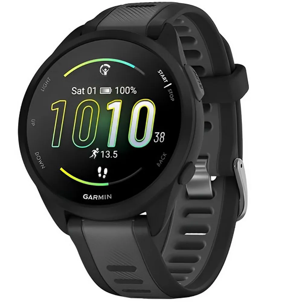 Relógio GPS Garmin Forerunner 165 Basic 42MM Preto/Cinza