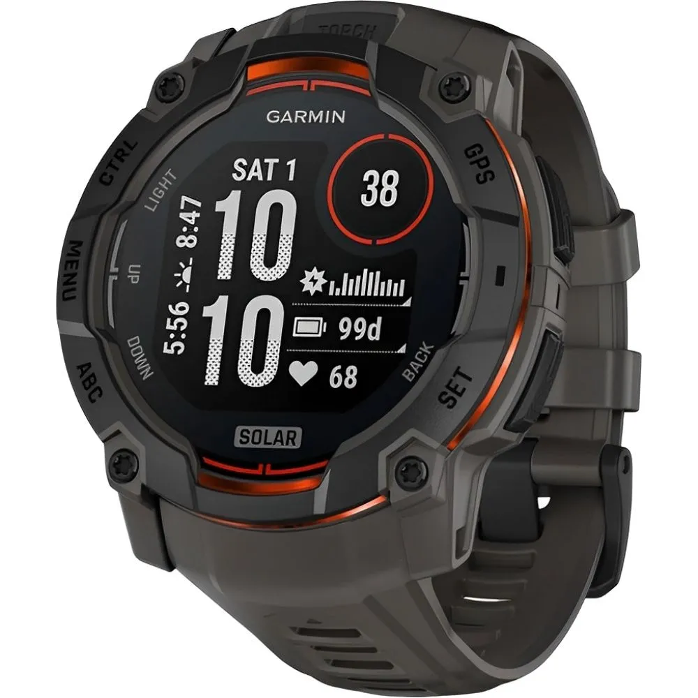 Smartwatch Garmin GPS Instinct 3 Solar 50MM Black