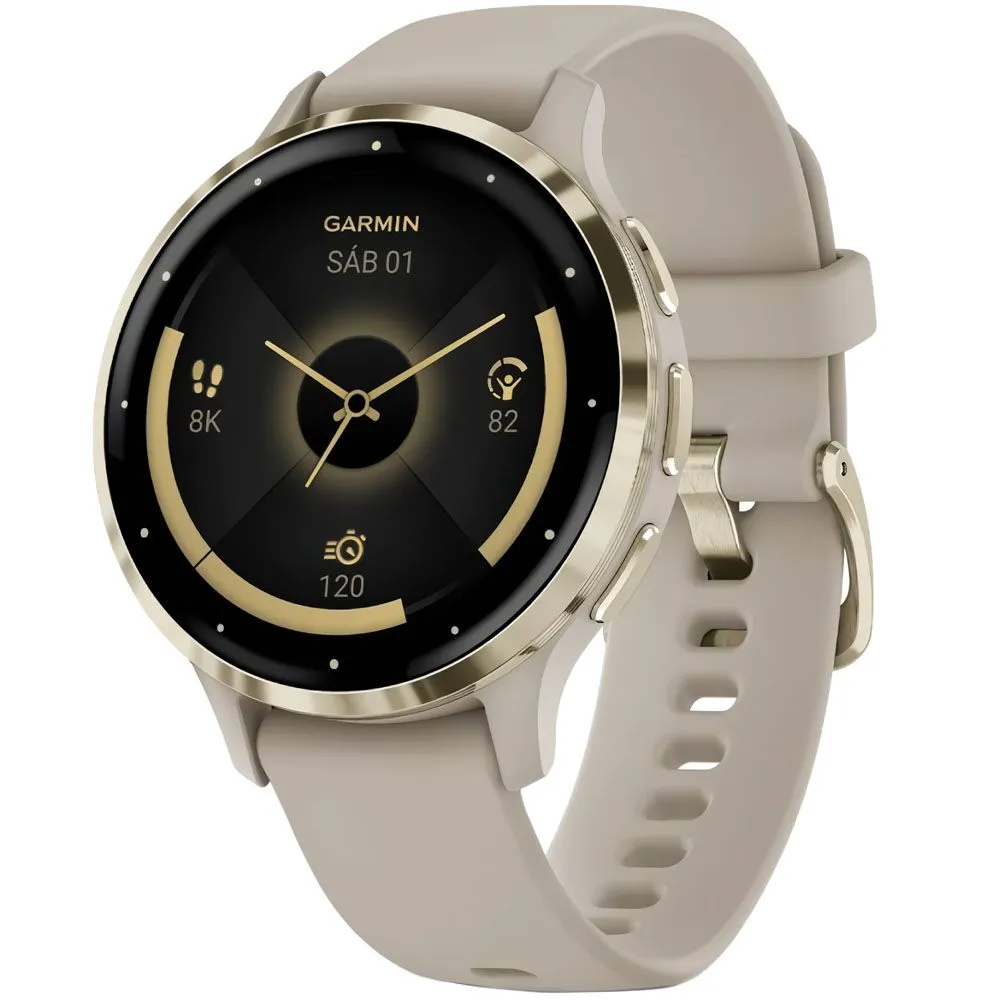 Smartwatches Garmin Venu 3S 41MM 010-02785-02 Grey/gold