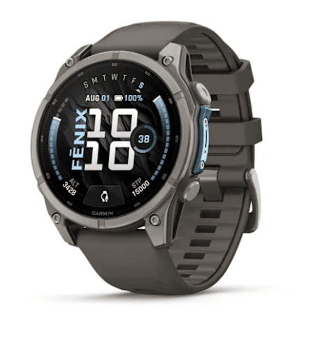 Garmin Reloj Inteligente Fenix 9 010-04762-00 47MM Titanium P Gray