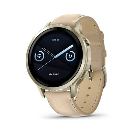 Smartwatch Garmin Venu 4 41MM Bege com Lunar Gold