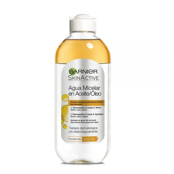 Água Micelar Em Óleo Garnier Skinactive 400ml