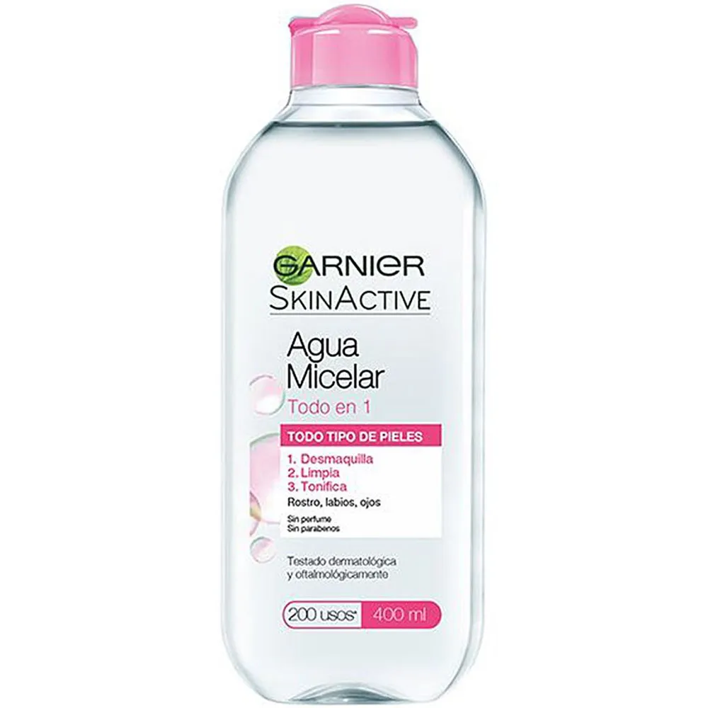 Água Micelar Garnier Skinactive Todo En 1 400ml