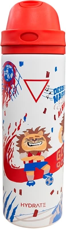 Garrafa Térmica Hydrate Albirroja Lion Edition 2 Em 1 - 680mL