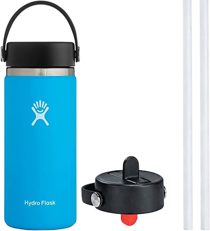 Garrafa Térmica Hydro Flask W16BTS415 473mL + Tampa Wfs001 - Pacific