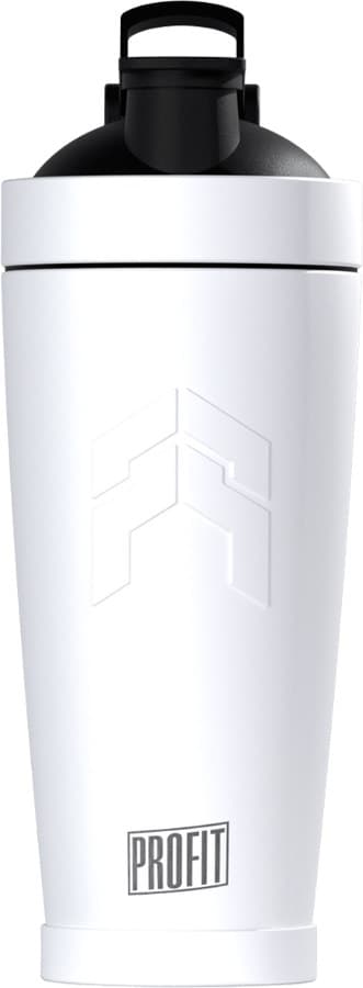Garrafa Térmica Profit Shaker 750mL Branca