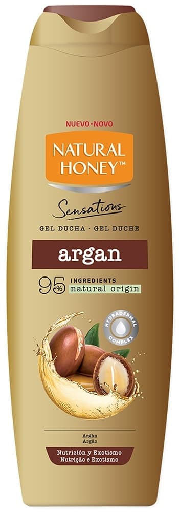 Gel de Banho Natural Honey Argão Nutrição e Exotismo - 650mL