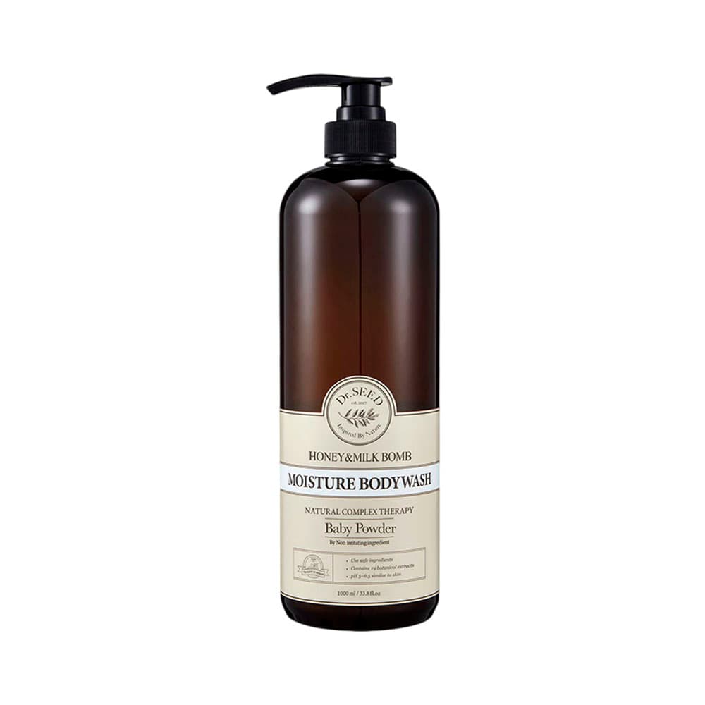 Gel de Banho Dr. Seed Honey & Milk Bomb Moisture Bebê Musk 1L