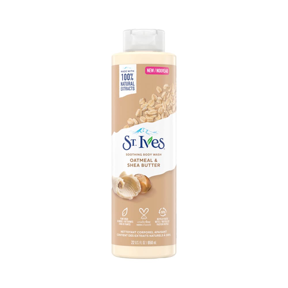 Gel de Banho St. Ives Aveia e Manteiga de Karité 650ml