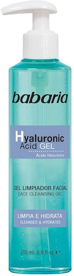 Gel de Limpeza Facial Babaria Ácido Hialurônico 200mL