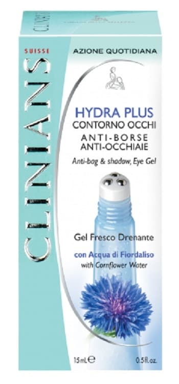 Gel para Olhos Clinians Hydra Plus com Água de Fiordaliso 15 Ml