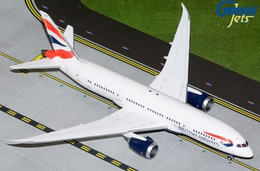 Miniatura Gemini Jets British Airways B787-8 G2BAW1120