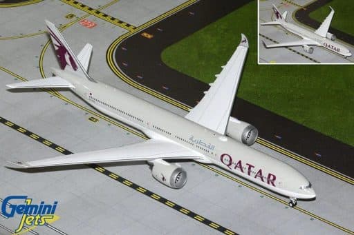 Miniatura Gemini Jets Qatar Airways B777-9 G2QTR1322