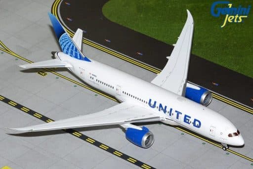 Miniatura Gemini Jets United Airlines B787-8 G2UAL1393