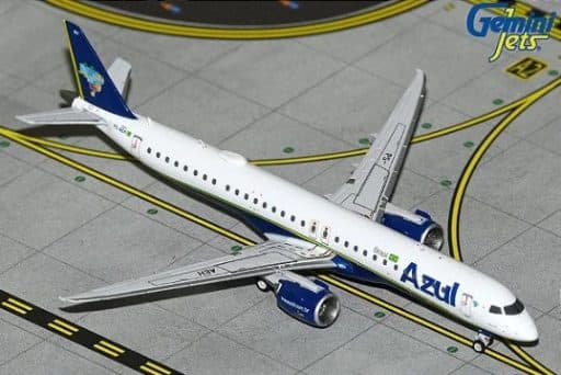 Miniatura Gemini Jets Azul E195-E2