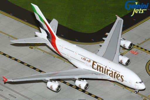 Miniatura Gemini Jets Emirates Airlines A380 Gjuae2378