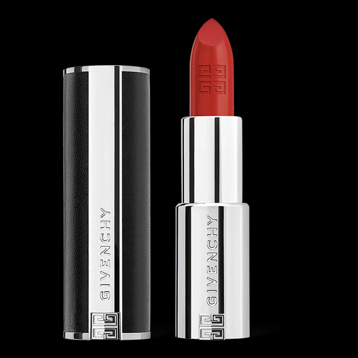 Batom Givenchy Le Rouge Interdit Int Silk 326 Rouge Audacie