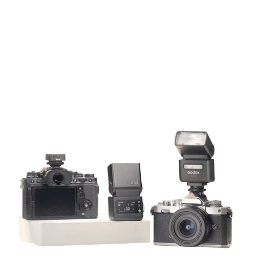 Flash Godox iT32 com Disparador X5 Sony e Difusor