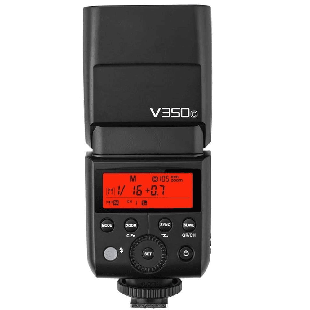 Flash Godox V350 para Nikon