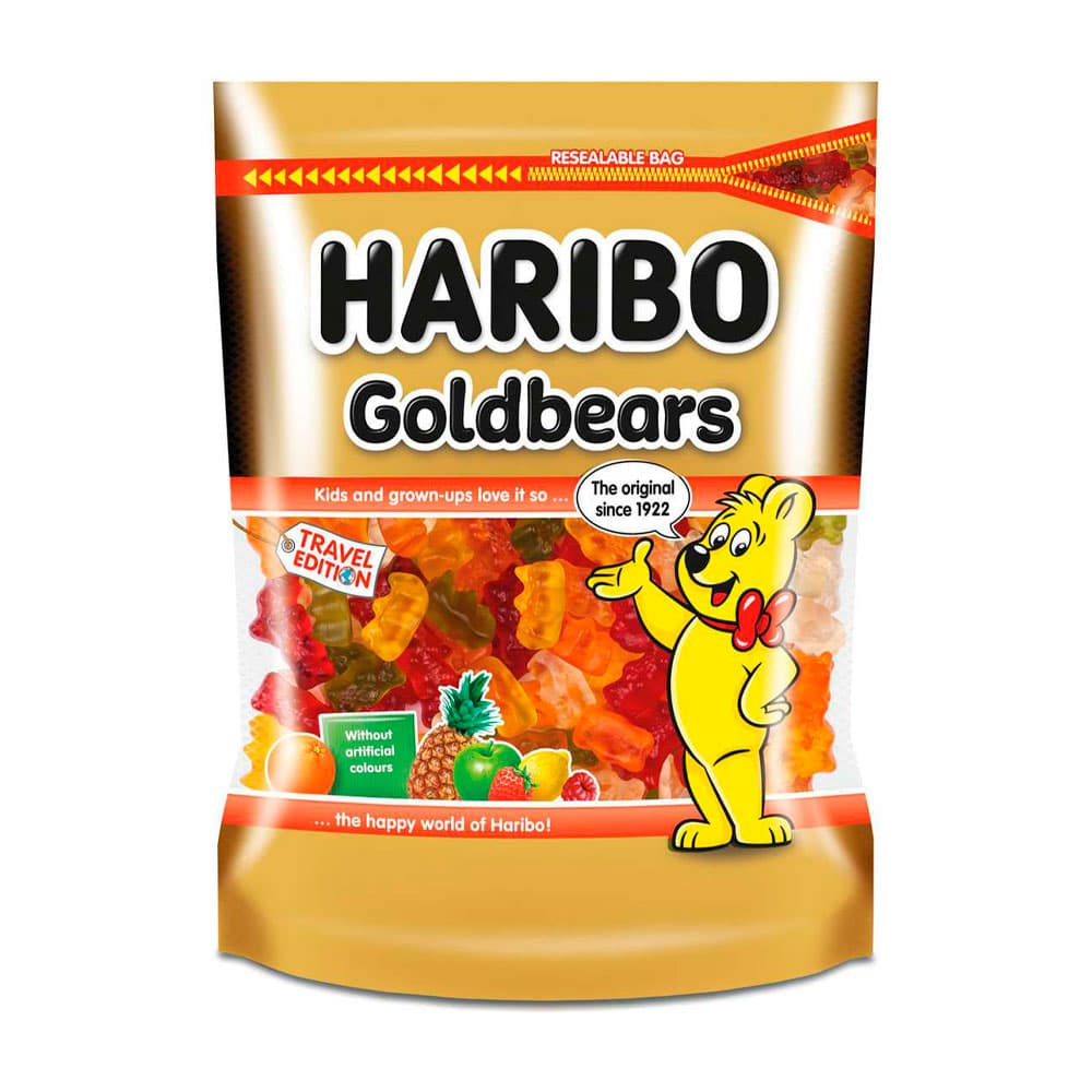 Balas Haribo Goldbear Pouch 250G