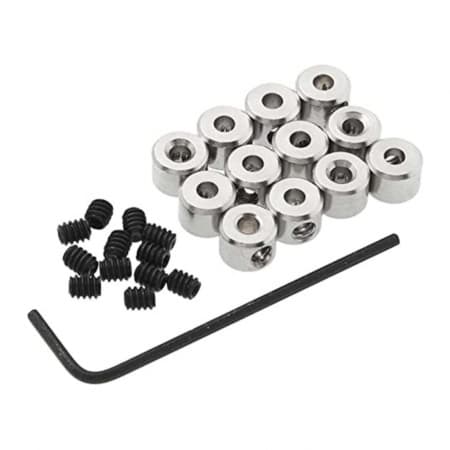 Colares de Roda Dubro 3/32" 12 Peças