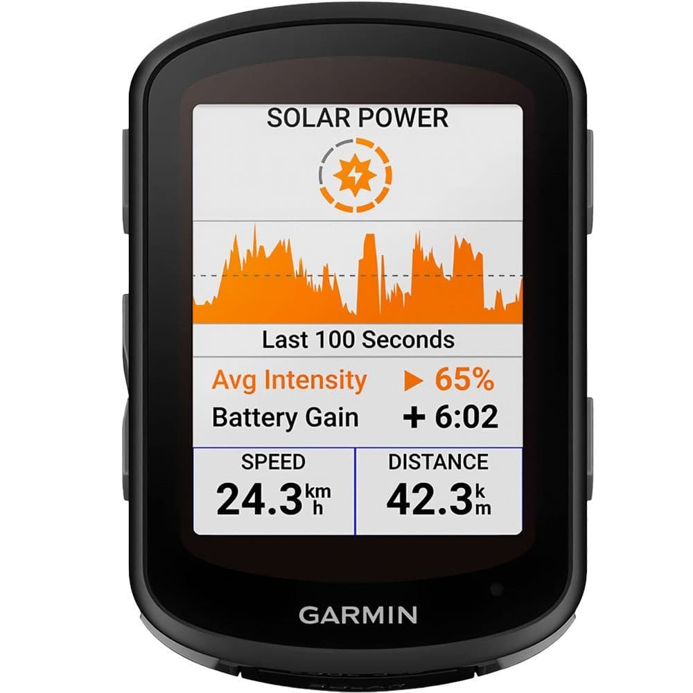 GPS Garmin Edge 840 Solar para Ciclismo - Preto