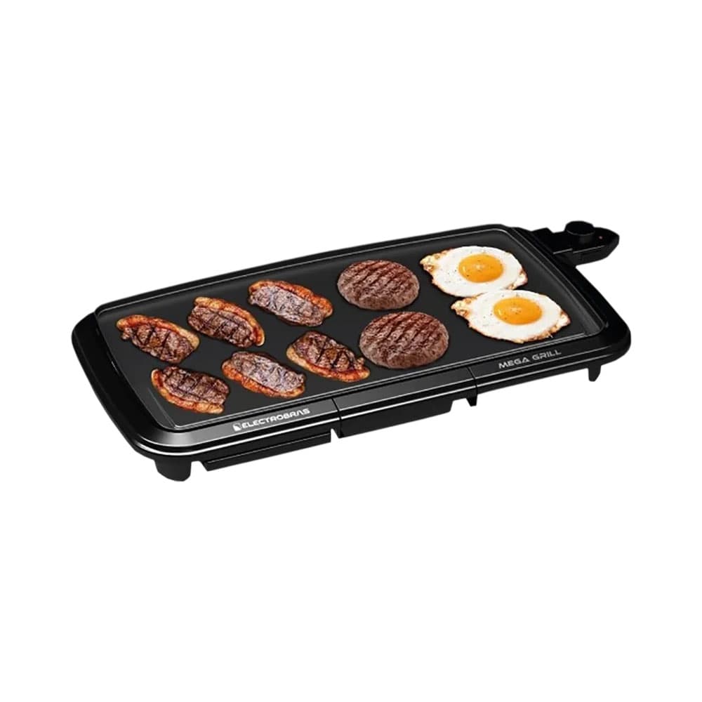 Grelha Elétrica Electrobras Mega Grill Ebgr-50 1800W 110V Preta