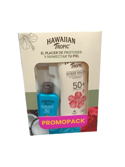 Loção Protetora Solar Hawaiian Tropic Sheer 180ml+60ml