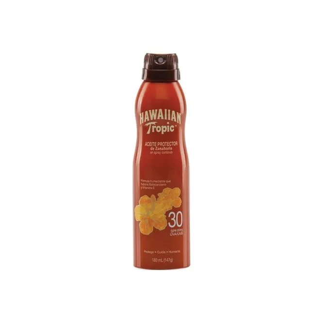 Proteção Solar Hawaiian Tropic Óleo Spray FPS30 180ml