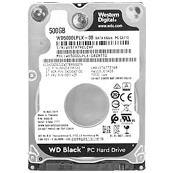 HD para Notebook Western Digital 500GB WD Black 2.5" SATA 3 Pull - WD5000LPLX