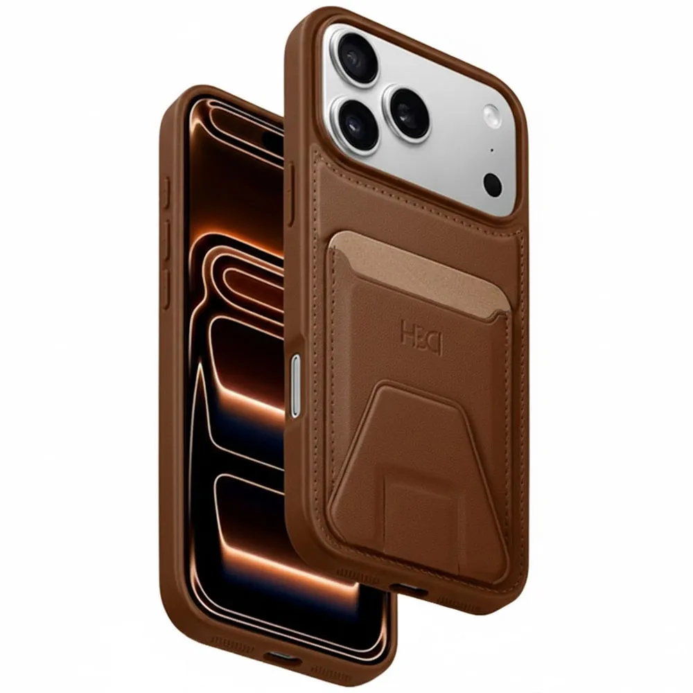 Capa Hdd Hbc-120 iPhone 17 Pro Marrom