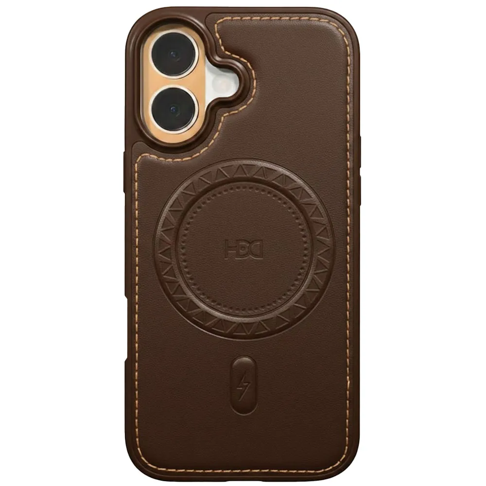 Capa Hdd iPhone 17 Dark Brown