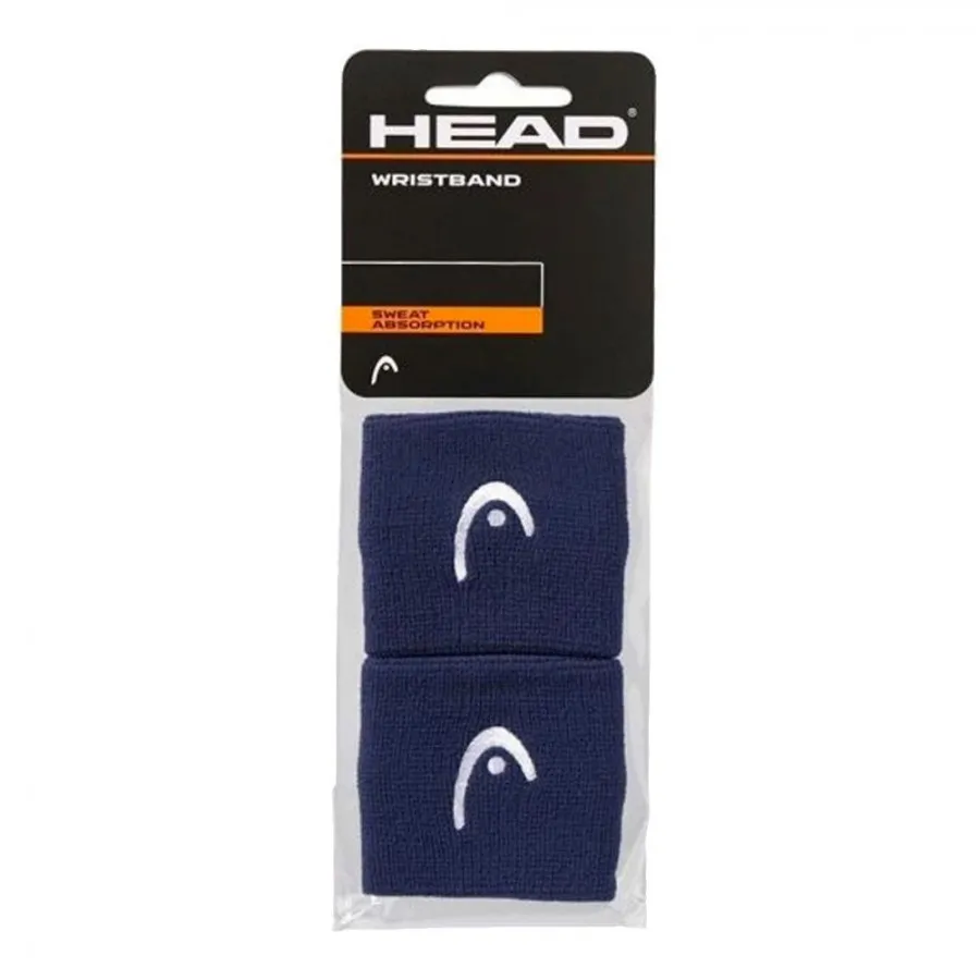 Munhequeira Head Wristband 2.5 Azul Marinho