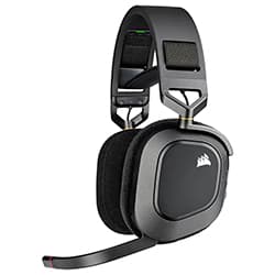 Headset Gamer Corsair HS80 RGB / Wireless - Preto (CA-9011235-NA)