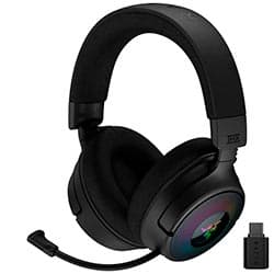 Headset Gamer Razer Kraken V4 RGB / Wireless - Preto (RZ04-05170100-R3U1)