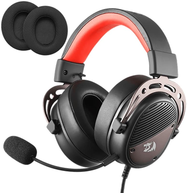 Headset Gamer Redragon H730 Thoridal Com Fio Preto