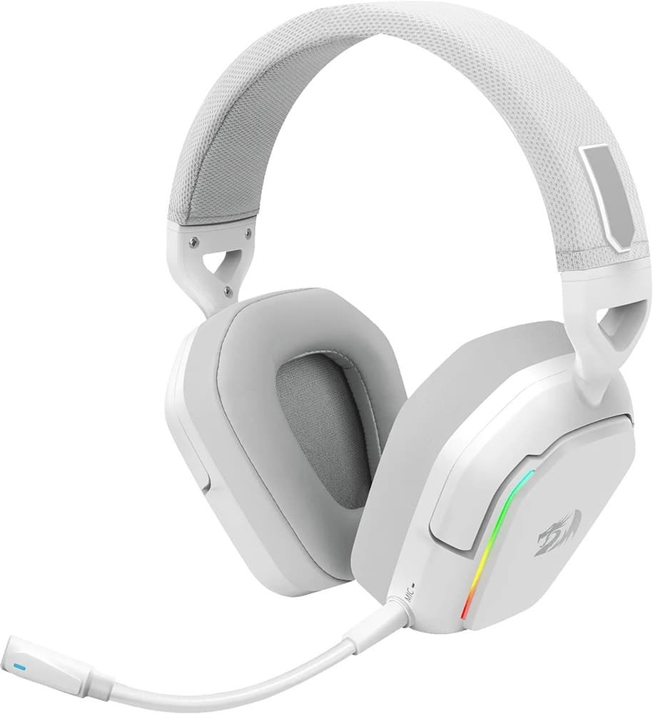 Headset Gamer Redragon Mira H868W - Branco