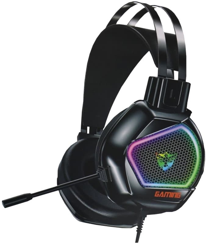 Headset Gamer Satellite Ae-301 RGB com Fio - Preto