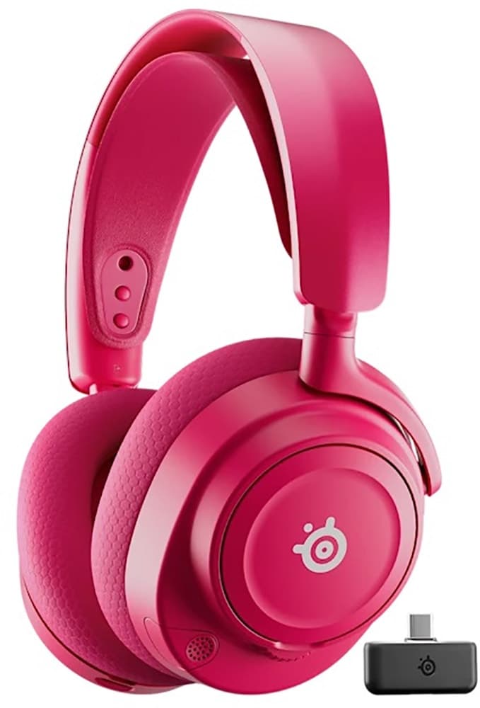 Headset Gamer Steelseries Arctis Nova 7P Wireless Gen 2 Magenta