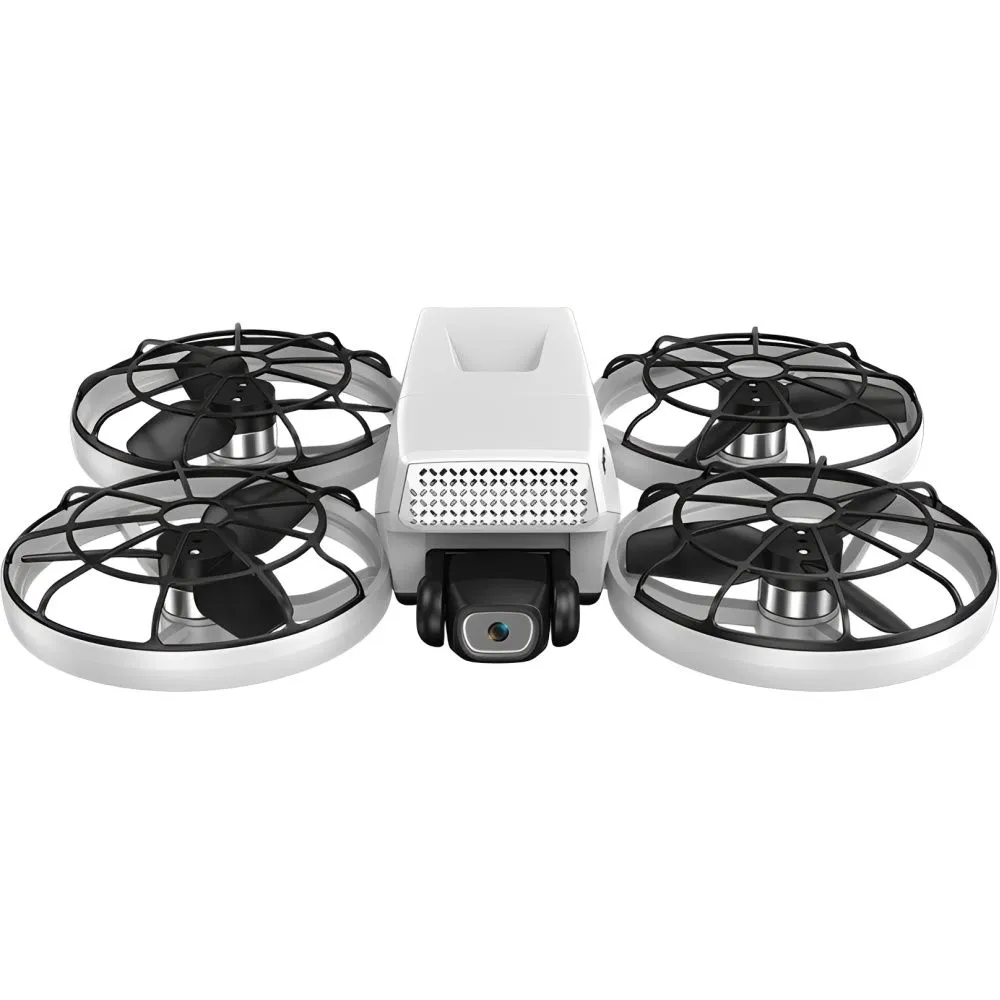 Drone Hetzer Eirl Xj2 C/CONTROLE/TELA/180°/100M/2BAT./Silver